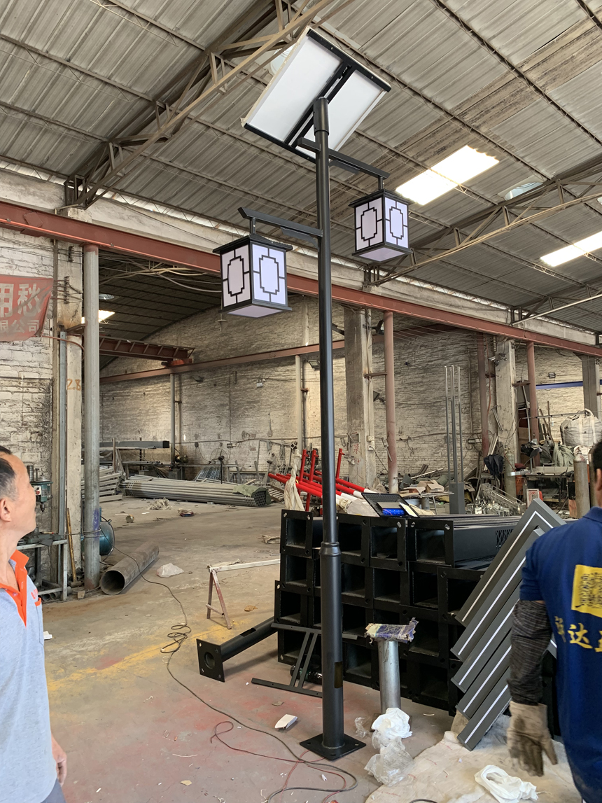 古鎮(zhèn)太陽能庭院燈4